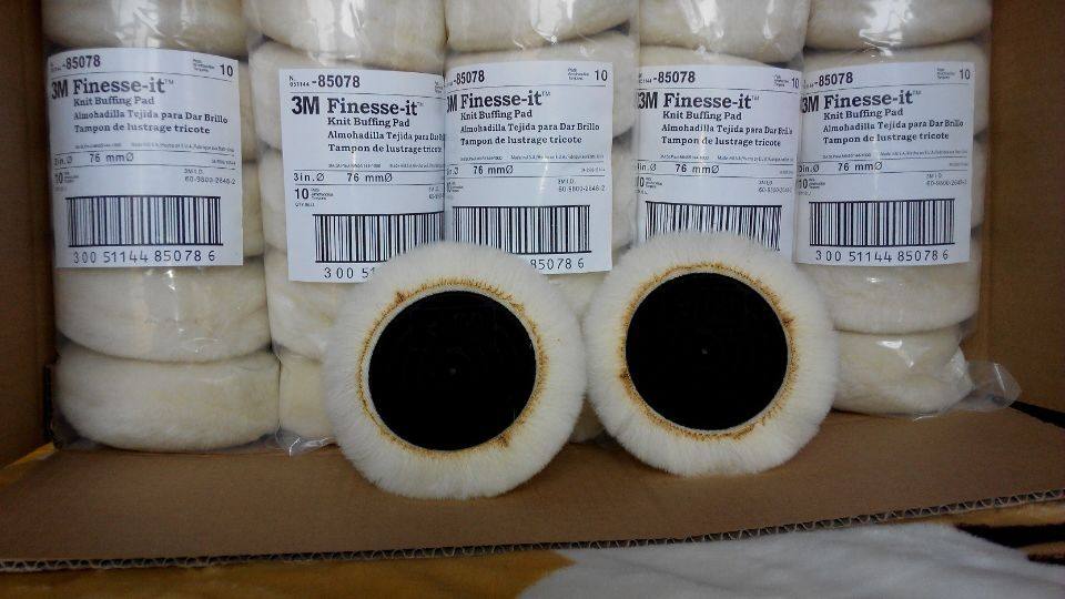 3 inch 3M85078 sheep wool ball 20 wool disc polished disc polished ball wool disc