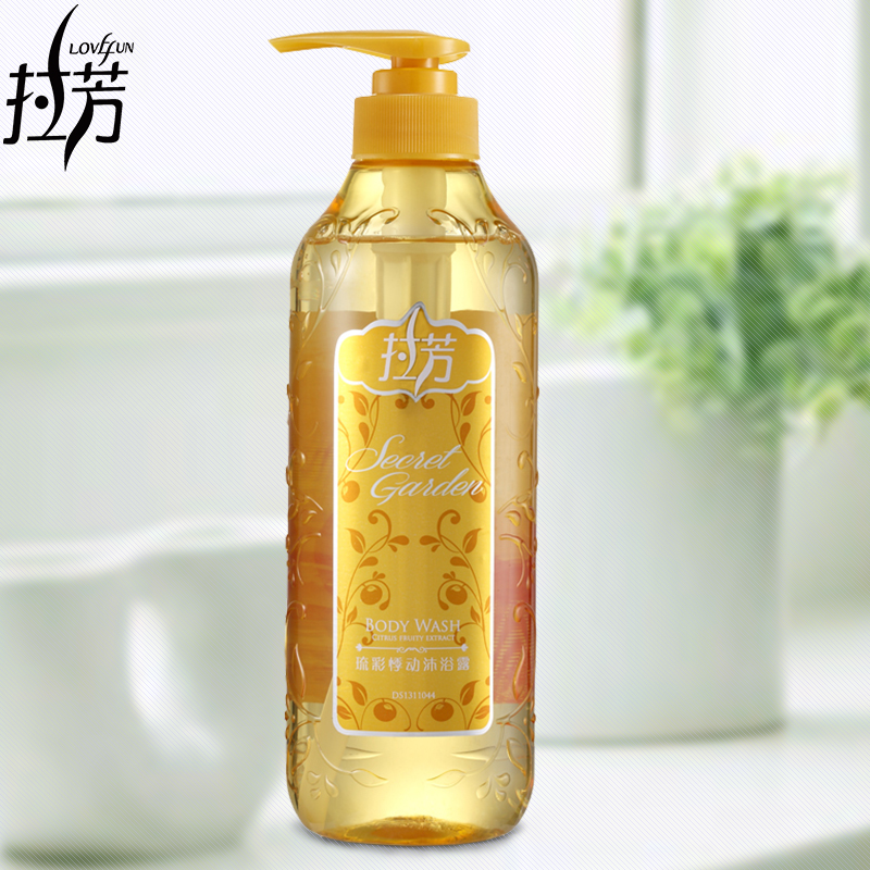拉芳 神秘花园琉彩悸动香氛沐浴露600ml 夏季舒爽 持久留香 包邮