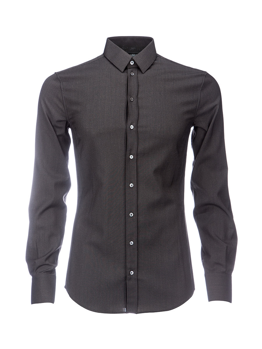 Dolce&Gabbana 黑色条纹长袖衬衫