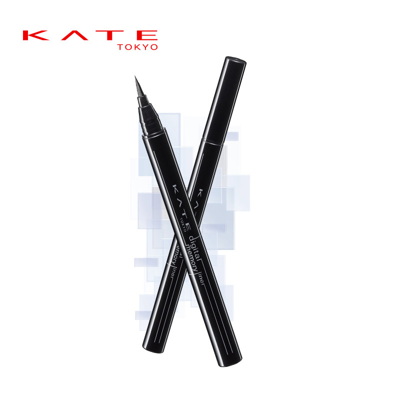 KATE凯朵 新品艳黑持久眼线液 眼线笔 防水防汗不晕染 嘉娜宝 备