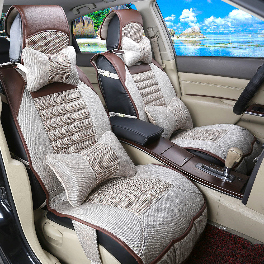 现代i30ix35伊兰特雅绅特瑞纳悦动朗动汽车坐垫四季专用座垫透气