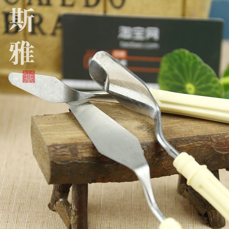 Meisiya pigment scraper Color grading knife Oil painting knife Pigment special art tools supplies