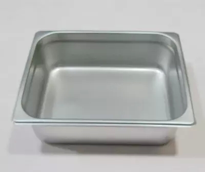 Thickening 1 2 stainless steel American anti-squeeze share basin European-style food basin ice-cream pan fast food canteen