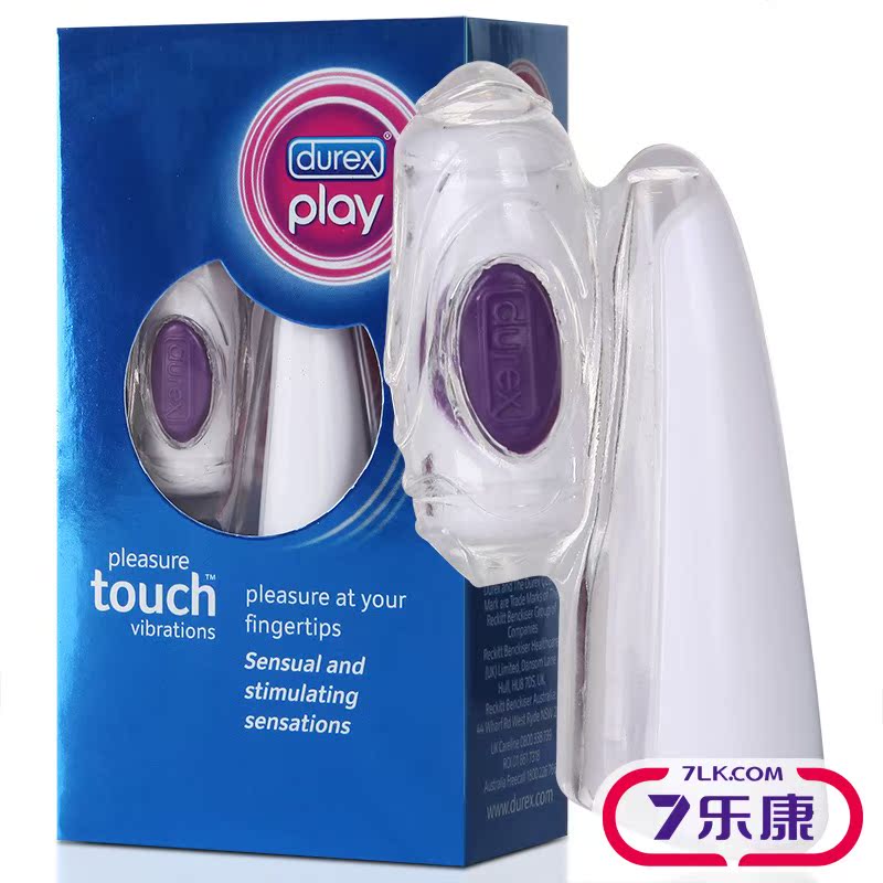 杜蕾斯 手指震动套 女性自慰器跳蛋 夫妻情趣成人性用品 高潮玩具