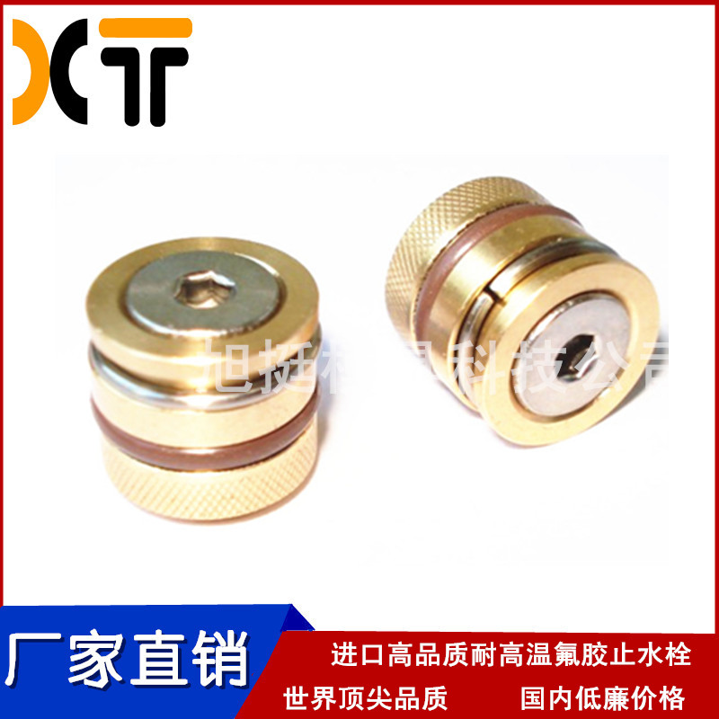 Imported water stop plug DME mold water stop plug High temperature fluorine rubber water stop plug misumi high quality copper choke plug