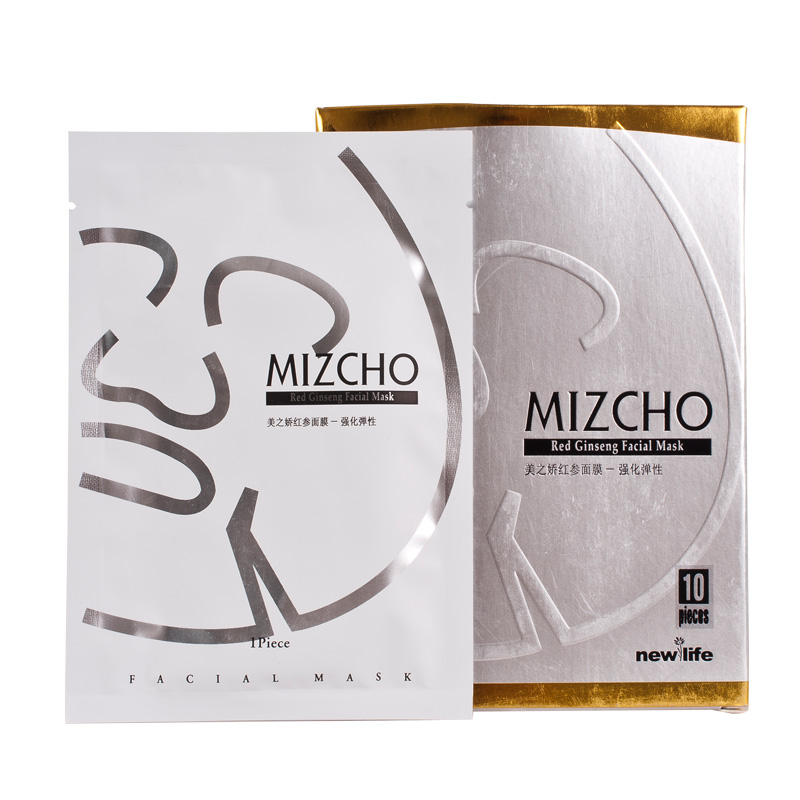 天猫授权专柜正品 韩国新生活化妆品 美之娇米芽面膜 10片/盒