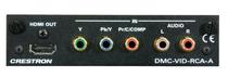 Central control system Crestron DMC-VID-RCA-A analog video and audio input card