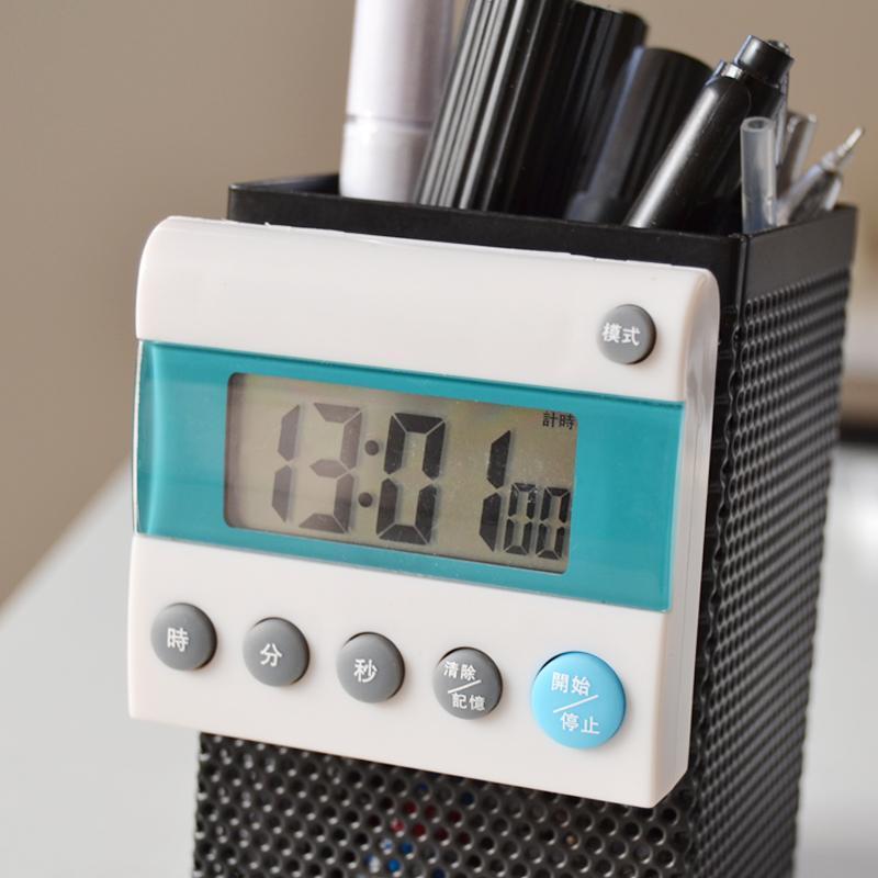 Electronic timer reminder Kitchen timer clock Magnetic suction big screen memory timer