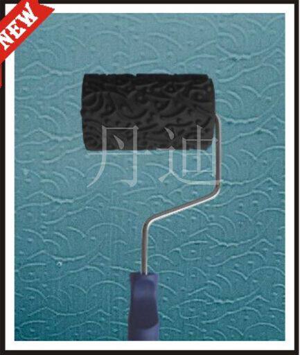 Dandy 4 Inch Creaty Paint Roller Silicon Algae Clay Modelling Tool Art Paint Creme Wall Film Roller Tool 26B