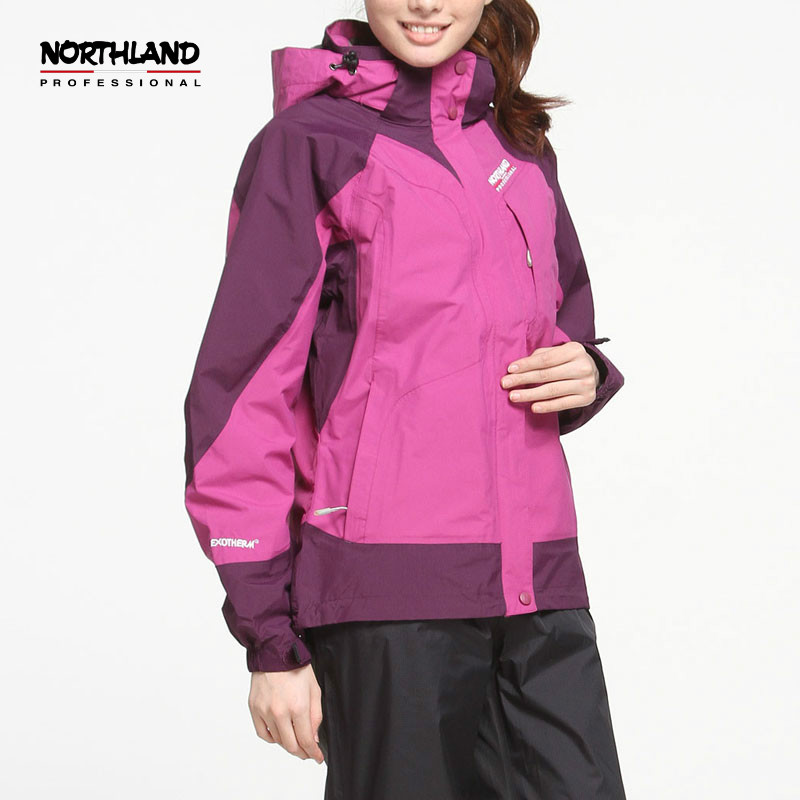 NORTHLAND/诺诗兰 维诺娜女款防水透气冲锋衣 GS112532