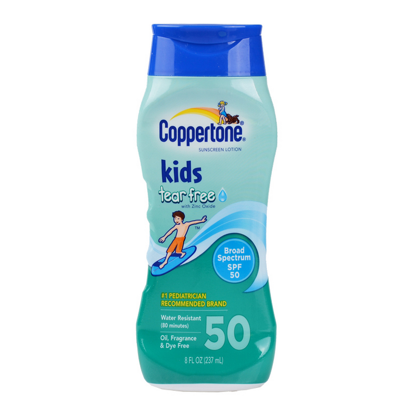 包邮 美国 coppertone水宝宝 儿童防晒霜乳SPF50 237ml