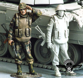 1:35 Resin Soldiers Soviet Mechanized Infantry 