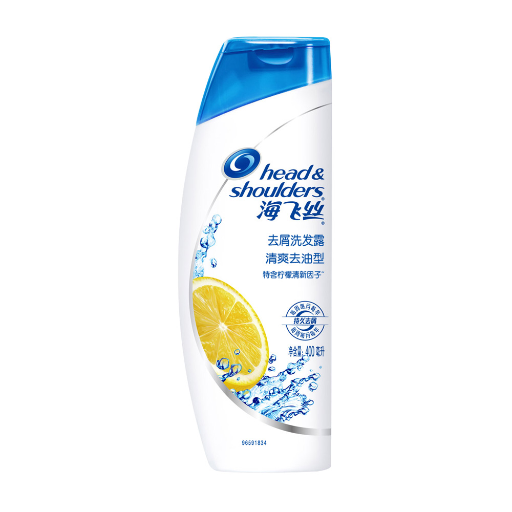 【天猫超市】海飞丝洗发水 新生去屑清爽去油型洗发露400ml