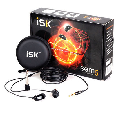 ISK sem5 professional monitor SEM5 earbuds In-ear monitor headphones Anchor live chicken recording special