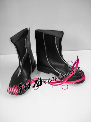 taobao agent Footwear with zipper, cosplay