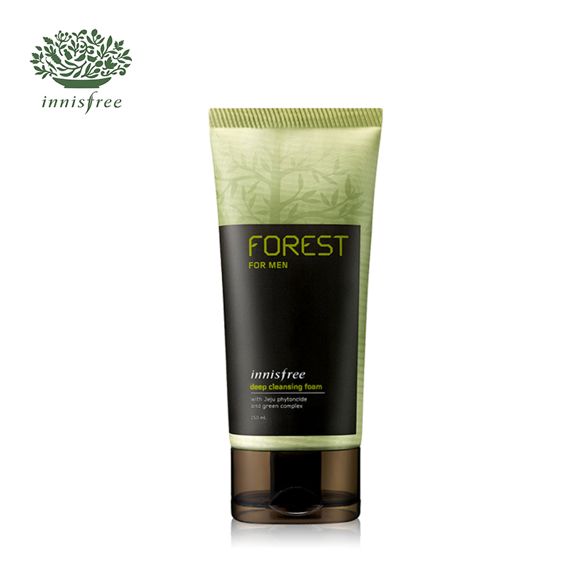 innisfree/悦诗风吟森林男士去角质洁面膏150ml洗面奶韩国正品