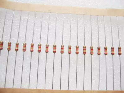 Electric car charger easy to break carbon film resistance 1 4W 2K4 5% 2 4K European taping 15 yuan per box