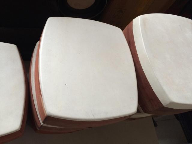 The Purple Yuan Musical Instrument Zine and the Three Flavor Line Maintenance Changing Skin Mountain Sheep One-sided Drum Skin Repair Replacement