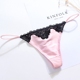 Thong Women Sexy Lace Hot Dàn đồ lót nữ Cotton Áo thun mỏng Quần Âu và Mỹ quần lót nữ thun lạnh siêu mỏng G-string