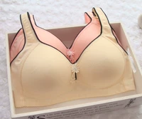 Fat MM sinh viên ngực lớn XL cộng với chất béo bra bra bra bra với miếng bọt biển không vành thoải mái đồ lót mùa hè áo lót yoga đẹp