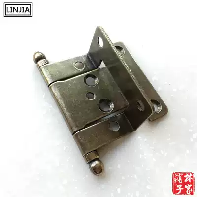Green bronze antique hinge INTEGRAL cabinet hinge MOTHER AND child hinge Bronze cabinet door SPECIAL-shaped hinge SUITABLE FOR 22MM THICK cabinet door