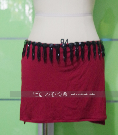 Hand - flowing hips waist chain belly dance dress practice suit Desert dance tailored custom