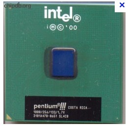 Copper mine Pentium P3 1 0GHz 1000256133370 pin CPU SL4MF SL4C8 SL5DV