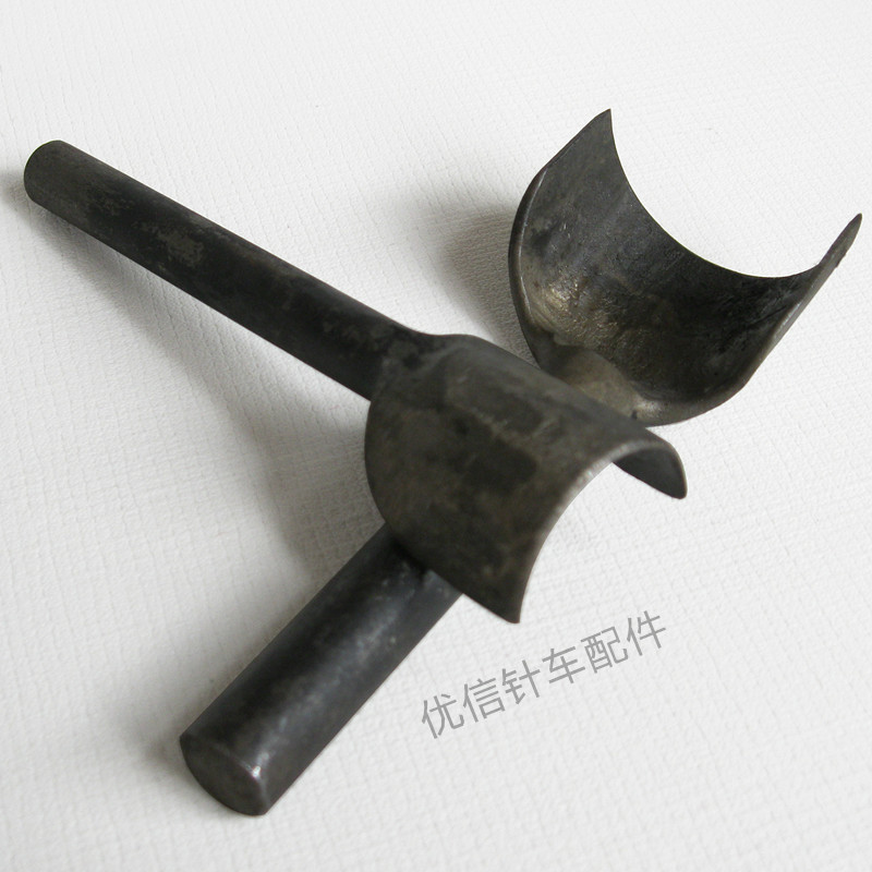 DIY handmade leather punching hole tool fine steel punching flush with shallow round flush rounded corners chopped purse cut semicircle