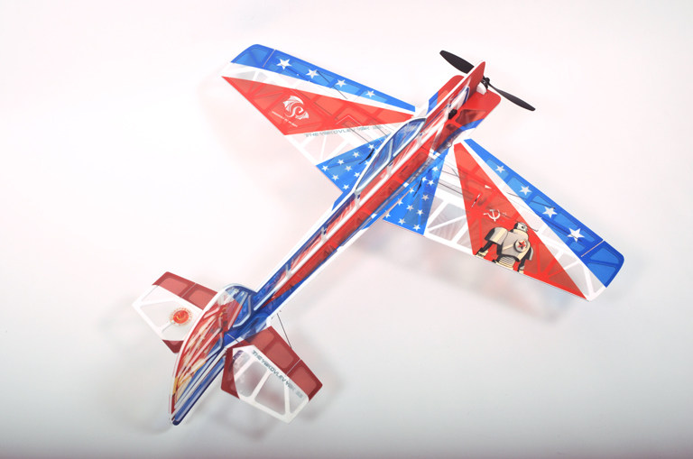 Sharp Sky 3d Plate Machine YAK55 Fixed Wing Remote Control Aircraft Magic Board Pp Plate F3P Resistant Remote Control Aeromodei