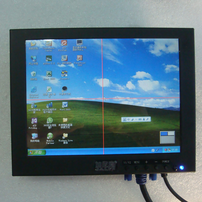 7 inch TFT-LCD industrial monitor Q9 head monitoring display iron shell mini computer PC HD LCD screen