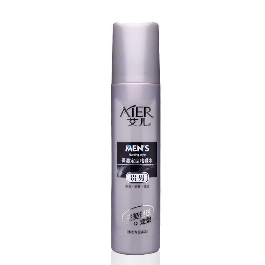 专柜正品艾儿 贵男保湿定型啫喱水200ml 定型 修护 不粘腻