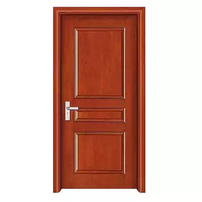 Can be customized factory direct sales recruitment agent room door Indoor solid wood composite door Composite solid wood door paint-free door Bedroom door