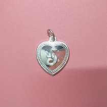 S990 pure silver foot silver 990-6 combined zodiac zodiac snake with silver 3 gr crown