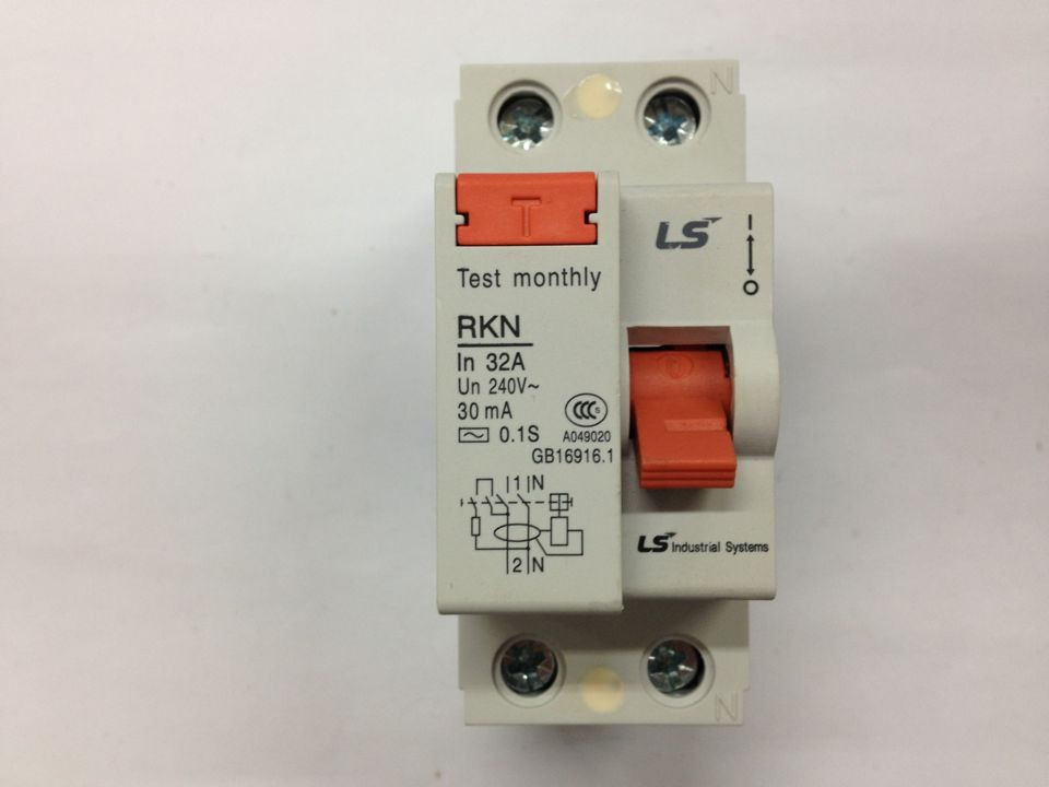 Original installed LS power generation (LG) earth leakage circuit breaker RKN 2P (1P N) 63A-Taobao