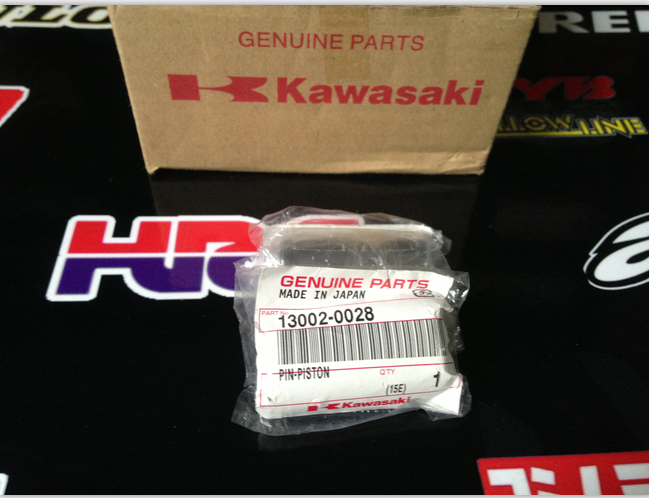 JAPAN ORIGINAL KX450F 10-14 PISTON PIN 13002-0028