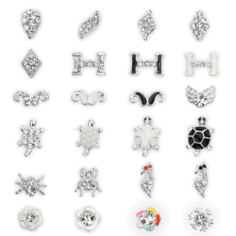 KaSi美甲手机DIY钻饰品水钻 甲油胶假指甲贴钻合金美甲钻49-72款