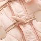 Áo len cho bé mùa đông ngọt ngào cho bé móc khóa cộng với cotton ấm jumpsuit quần áo trẻ em ra quần áo cotton ấm - Áo liền quần đồ ngủ bé gái Áo liền quần