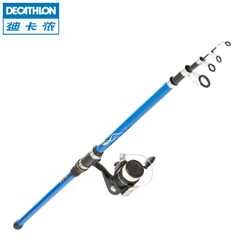 迪卡侬 海钓竿 鱼竿海竿3.5米抛竿 6节 带渔轮 渔具 CAPERLAN