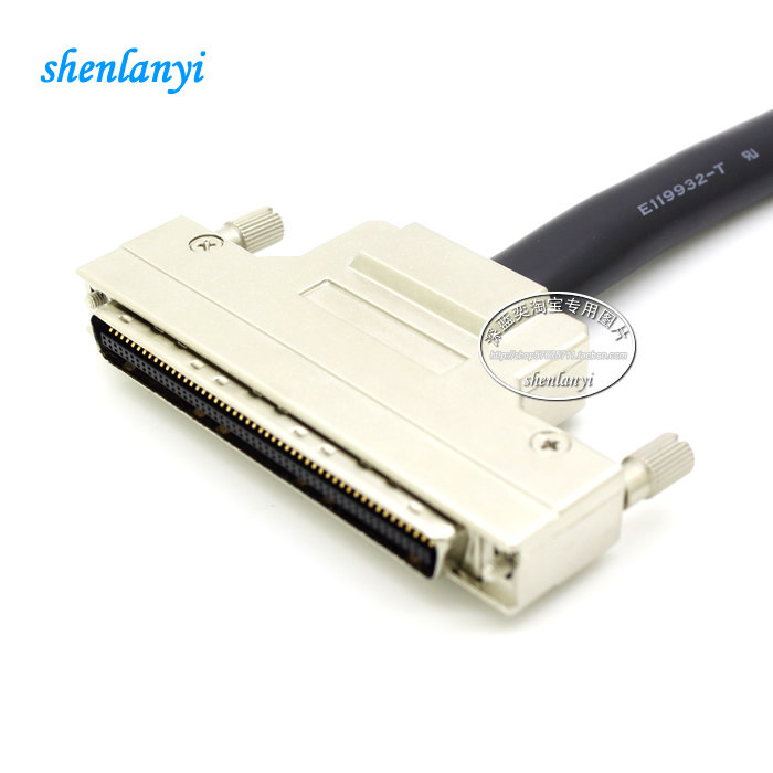 Professional Custom Iron shell SCSI connecting line HPCN100P Commscsi Line 100P Public
