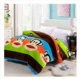 Mùa thu và mùa đông dày ấm áp san hô lông cừu flannel đôi chăn tấm chăn 	chăn phao dày	 Quilt Covers