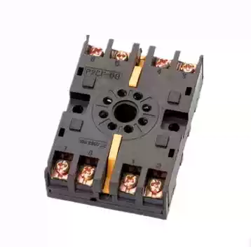 High quality relay base P2CF-08 round 8 feet suitable for H3CR H3BA delay relay