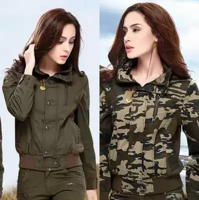 Land, sea and air 66AW481 autumn and winter outdoor sports desert army camouflage clothing cotton lapel men and women jackets