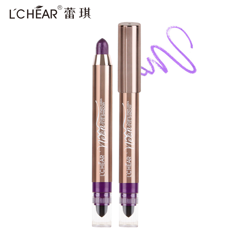 蕾琪 闪亮眼影棒眼影笔 双头卧蚕笔 持久防水不晕染 多色可选
