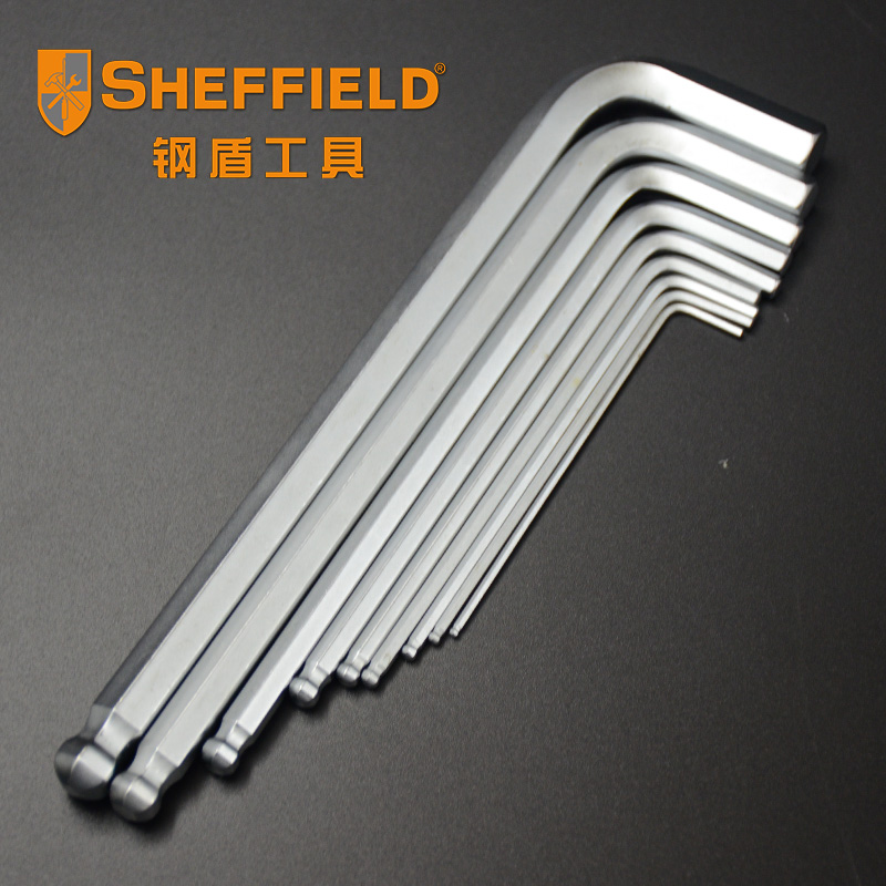 Steel shield tool hexagonal prismatic single large gauge small 1 5234678105 5mm lengthened ball head inner hexagon wrench