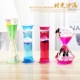 Sáng tạo đầy màu sắc đồng hồ cát hẹn giờ trang trí phim hoạt hình động vật nhỏ chất lỏng dầu đại dương thả trẻ em món quà sinh nhật phụ kiện trang trí phòng ngủ Trang trí nội thất