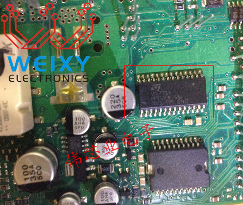 VN771K automotive motherboard vulnerable chip new original spot can be shot directly