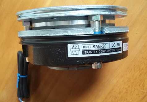 Electromagnetic Brake SAB-20 DC24V TRANTEX CORPORATION BRAKE SAB-10 DC90V