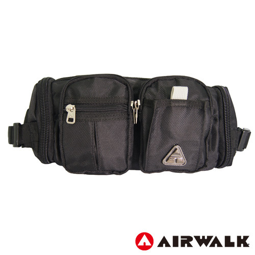 台湾官网直邮进口【美国 AIRWALK】自在我型多功能运动腰包-男(潮