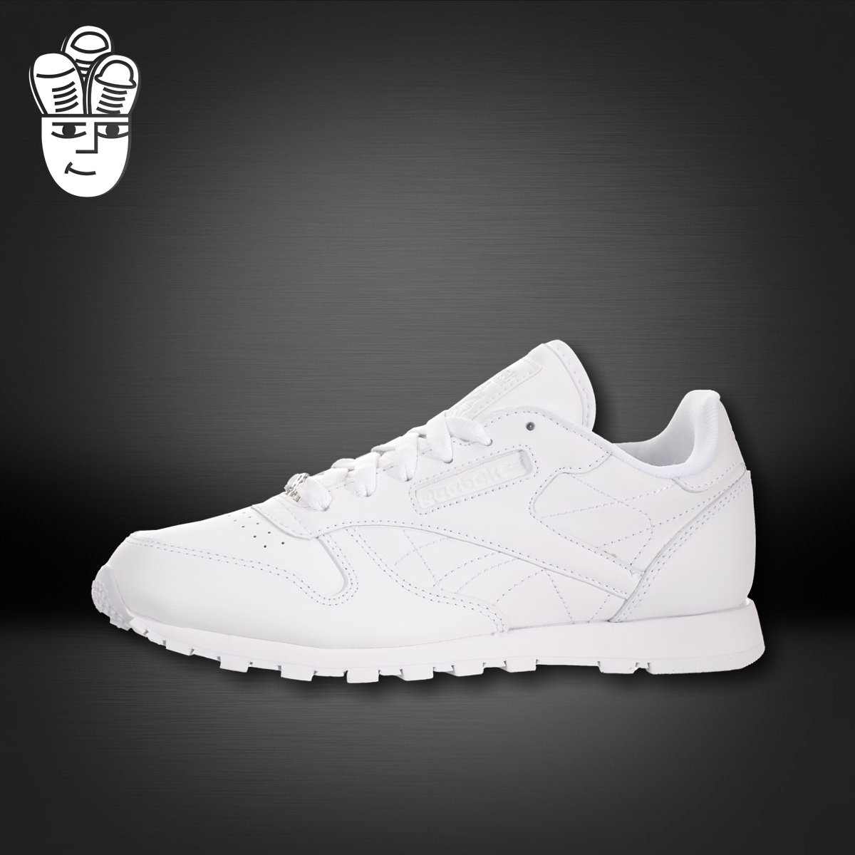 Reebok Classic Leather 锐步男女GS复古跑鞋 全皮质运动休闲鞋