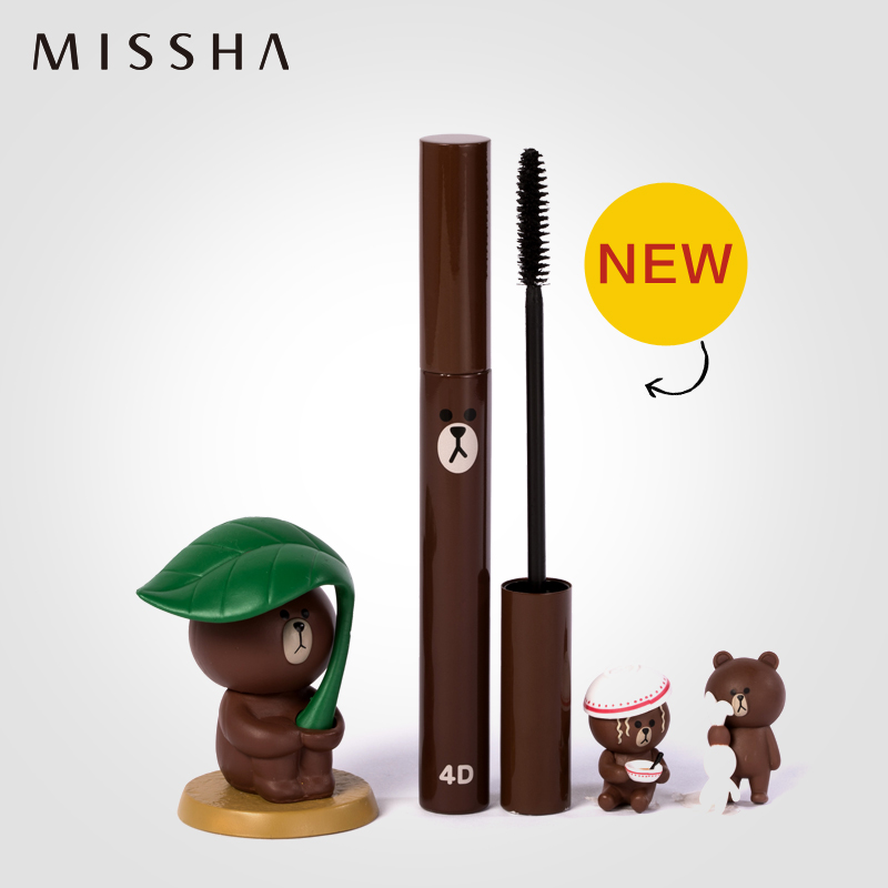 Missha/谜尚LINE FRIENDS斯黛尔睫浓密毛膏